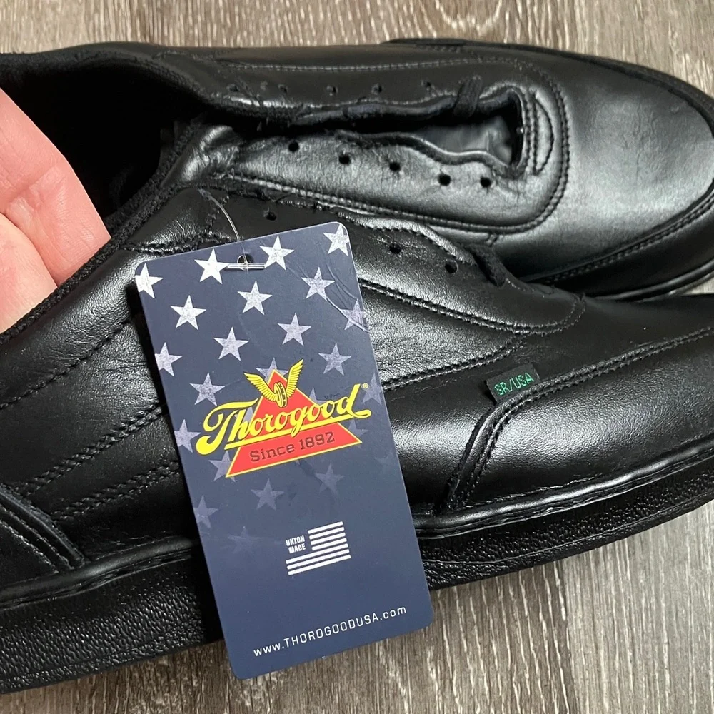 Thorogood Men's Code 3 Postal Certified Oxford shoes.